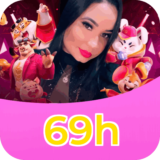 Plataforma 69h mostrando interface moderna, jogos certificados e recursos de segurança licenciados